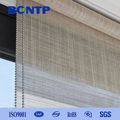 % 5 Açıklık Güneş Koruyucu Mesh Roller Gölge Kumaş Ticari Rol Yıldızları