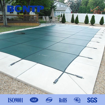 Havuz Güvenlik Kapak 18x36ft Dikdörtgen Yeraltı Güvenlik Havuz Kapak Yüzme Havuzu için Yeşil Ağı